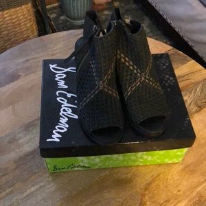 Sam Edelman open toe booties